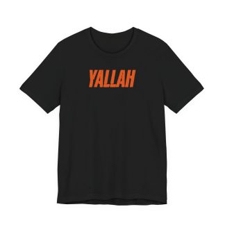 YALLAH Wordmark Tee — Drop 01
