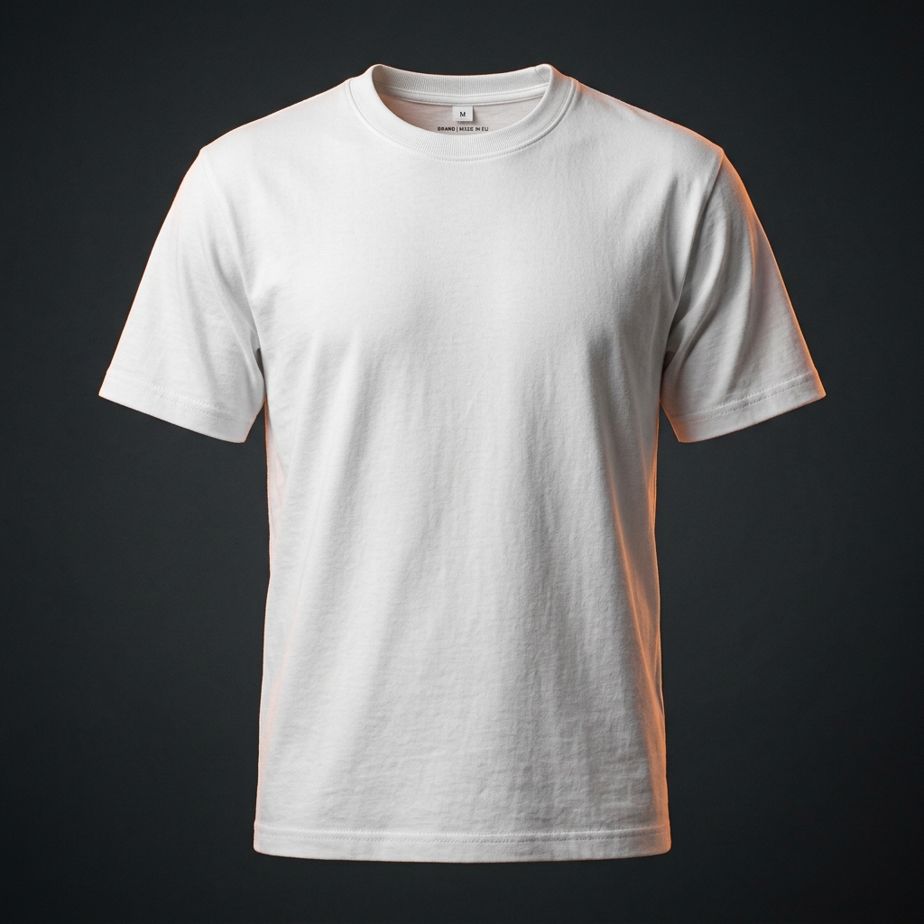 Essential heavy cotton tee — blank